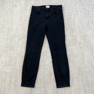 L'Agence Margot High Rise Skinny Jeans 29 Black / Noir